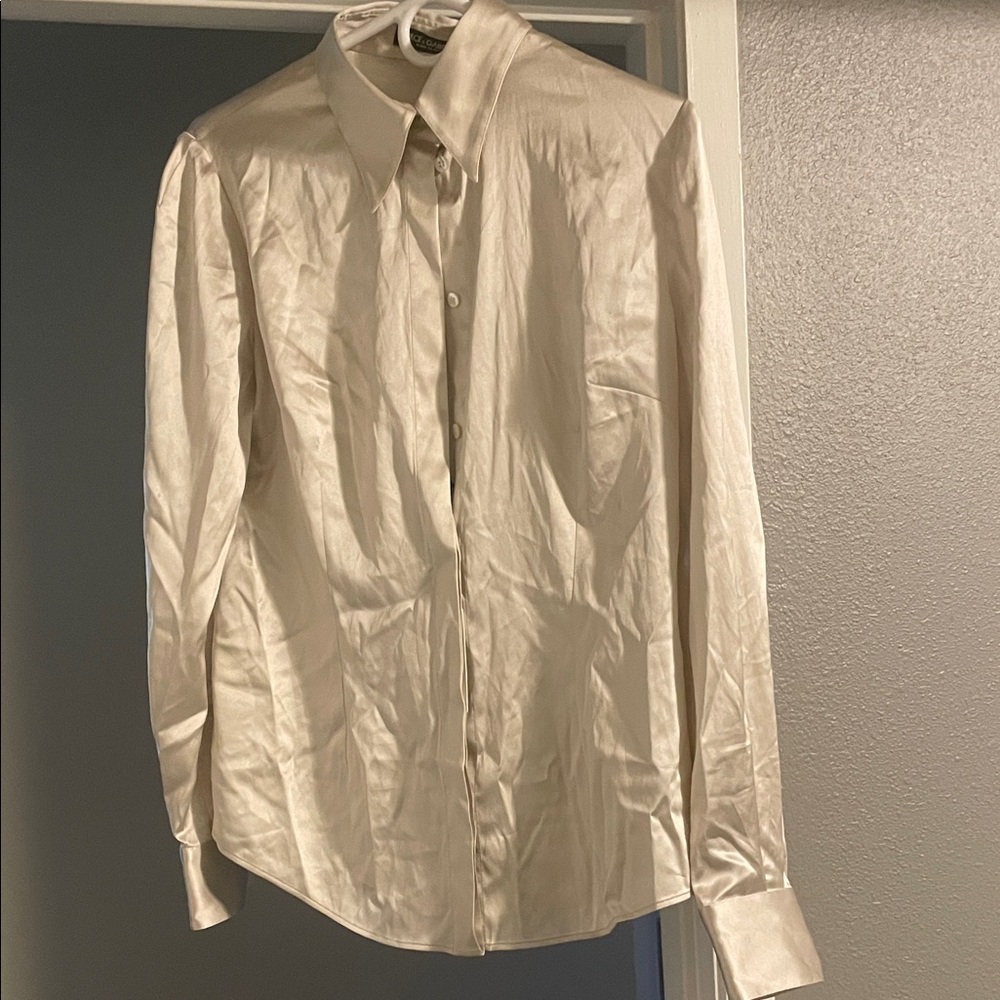 Dolce & Gabbana Cream Blouse